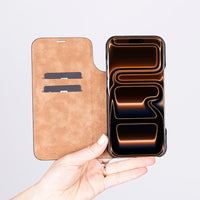 Sonat Deri Folio Kılıf — iPhone 17 Pro Max