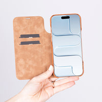 Sonat Deri Folio Kılıf — iPhone 17