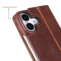 Sonat Deri Folio Kılıf — iPhone 17