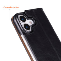 Sonat Deri Folio Kılıf — iPhone 17