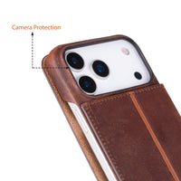 Sonat Deri Folio Kılıf — iPhone 17 Pro