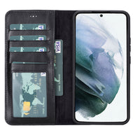 Magic Samsung Galaxy S22 Deri Cüzdanlı Kılıf