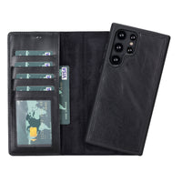 Magic Samsung Galaxy S23 Ultra Deri Cüzdanlı Kılıf
