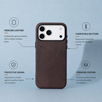 Prestige Deri Kılıf — iPhone 17 Pro