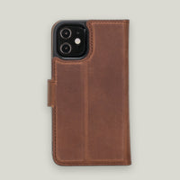 Liluri Deri Cüzdan Kılıf — iPhone 12 Mini