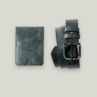 Altay Minimal Cüzdan + Kemer (%15 İndirim) - Hakiki Deri Cüzdan - Görsel 7 - MAON Leather