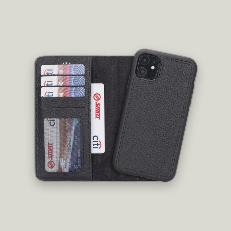 Duo Deri Cüzdan Kılıf — iPhone 11