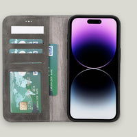Magic Duo Deri Cüzdan Kılıf — iPhone 16 Pro Max