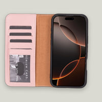 Magic Duo Deri Cüzdan Kılıf — iPhone 16 Pro Max