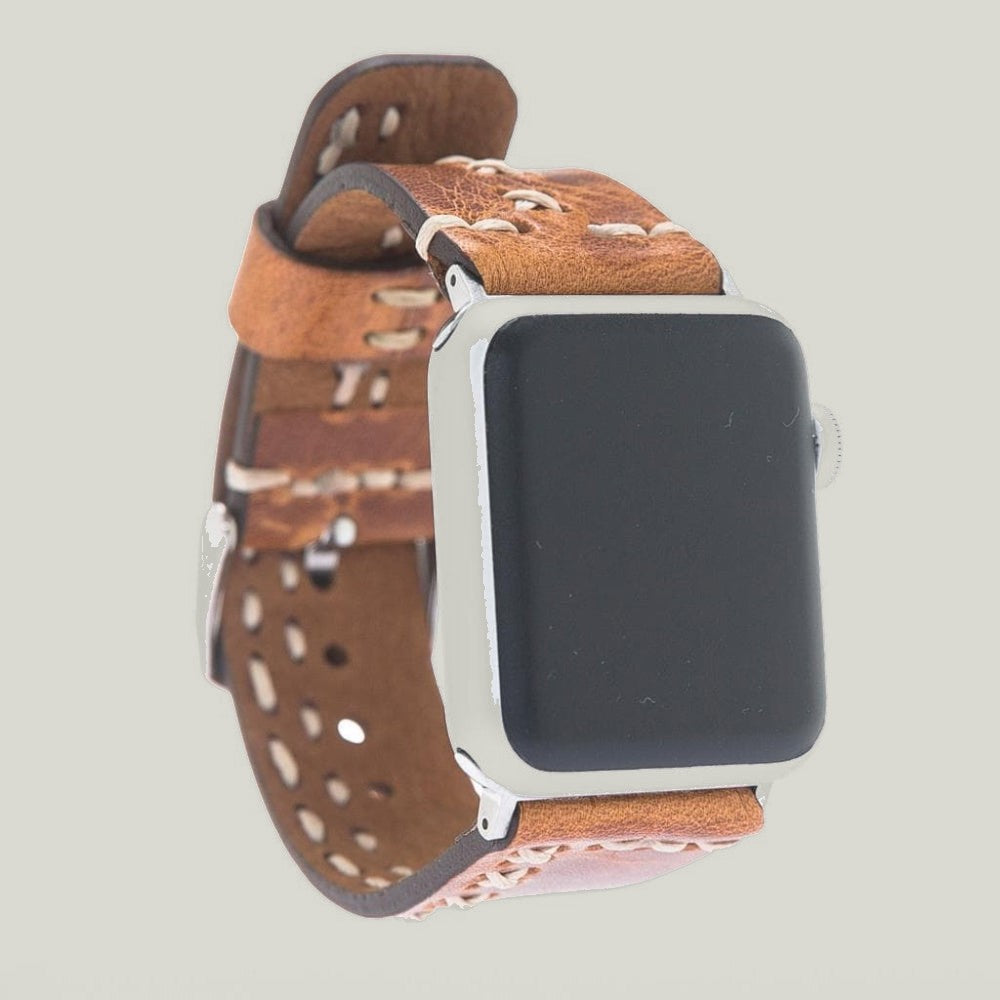 Aqua Deri Apple Watch Kordonu