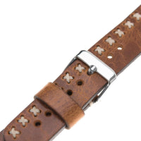 Aqua Deri Apple Watch Kordonu — detay 3