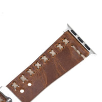 Aqua Deri Apple Watch Kordonu — detay 4