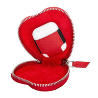 Heart Deri AirPods Kılıfı