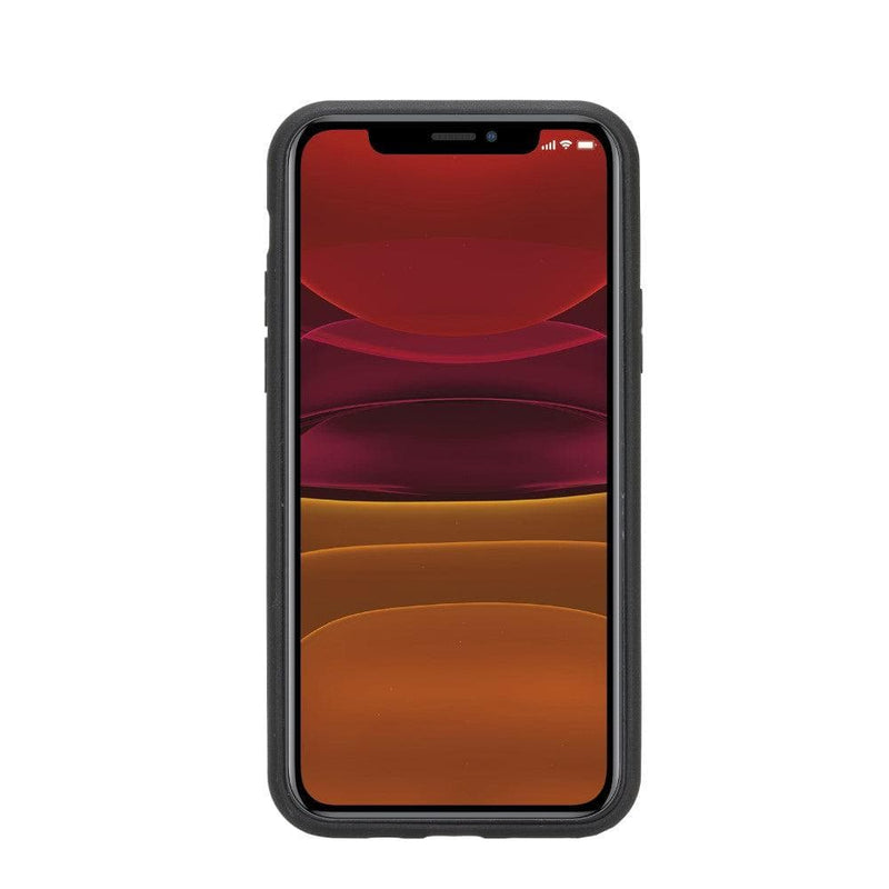 Kartlıklı Deri Kılıf — iPhone 11 Pro Max