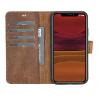 Duo Deri Cüzdan Kılıf — iPhone 11