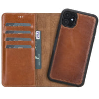 Duo Deri Cüzdan Kılıf — iPhone 11