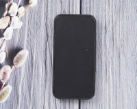 Kartlıklı Deri Kılıf — iPhone 12 Pro