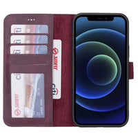 Magic Duo Deri Cüzdan Kılıf — iPhone 12 Pro Max