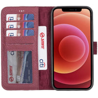 Magic Duo Deri Cüzdan Kılıf — iPhone 12 Pro Max