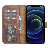 Magic Duo Deri Cüzdan Kılıf — iPhone 13 Pro Max II