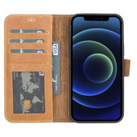 Duo Deri Cüzdan Kılıf — iPhone 13 Pro