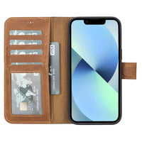 Duo Deri Cüzdan Kılıf — iPhone 14 Pro