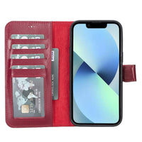 Duo Deri Cüzdan Kılıf — iPhone 14 Pro