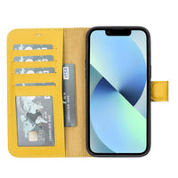 Duo Deri Cüzdan Kılıf — iPhone 14 Pro