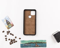 Magic Google Pixel 5 Deri Cüzdanlı Kılıf