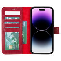 Duo Deri Cüzdan Kılıf — iPhone 15