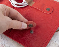 Leather Deri Kablo Organizeri