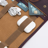 Leather Deri Kablo Organizeri
