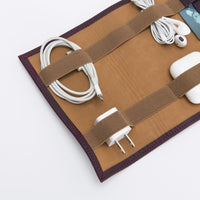 Leather Deri Kablo Organizeri