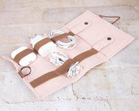 Leather Deri Kablo Organizeri