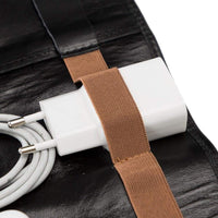 Leather Deri Kablo Organizeri