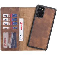 Magic Samsung Galaxy Note 20 Ultra Deri Ayrılabilir Cüzdanlı Kılıf