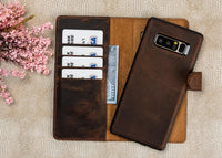 Magic Samsung Galaxy Note 8 Deri Cüzdanlı Kılıf