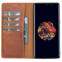 Magic Samsung Galaxy Note 8 Deri Cüzdanlı Kılıf
