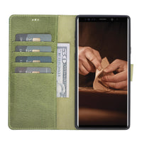 Magic Samsung Galaxy Note 9 Deri Cüzdanlı Kılıf