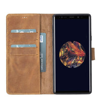 Magic Samsung Galaxy Note 9 Deri Cüzdanlı Kılıf