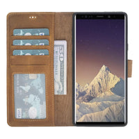 Magic Samsung Galaxy Note 9 Deri Cüzdanlı Kılıf