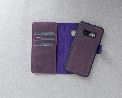 Magic Samsung Galaxy S10 Edge Deri Cüzdanlı Kılıf