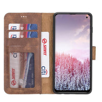 Magic Samsung Galaxy S10 / S10 5G Deri Cüzdanlı Kılıf