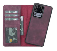 Magic Samsung Galaxy S20 Ultra Deri Cüzdanlı Kılıf
