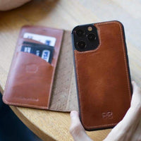 Magic Samsung Galaxy S21 Ultra Deri Cüzdanlı Kılıf