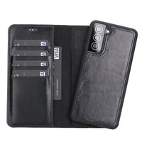 Magic Samsung Galaxy S21 Deri Cüzdanlı Kılıf
