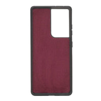 Magic Samsung Galaxy S21 Ultra Deri Cüzdanlı Kılıf
