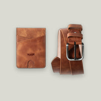 Altay Minimal Cüzdan + Kemer (%15 İndirim) - Hakiki Deri Cüzdan - Görsel 6 - MAON Leather