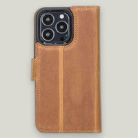 Duo Deri Cüzdan Kılıf — iPhone 13 Pro