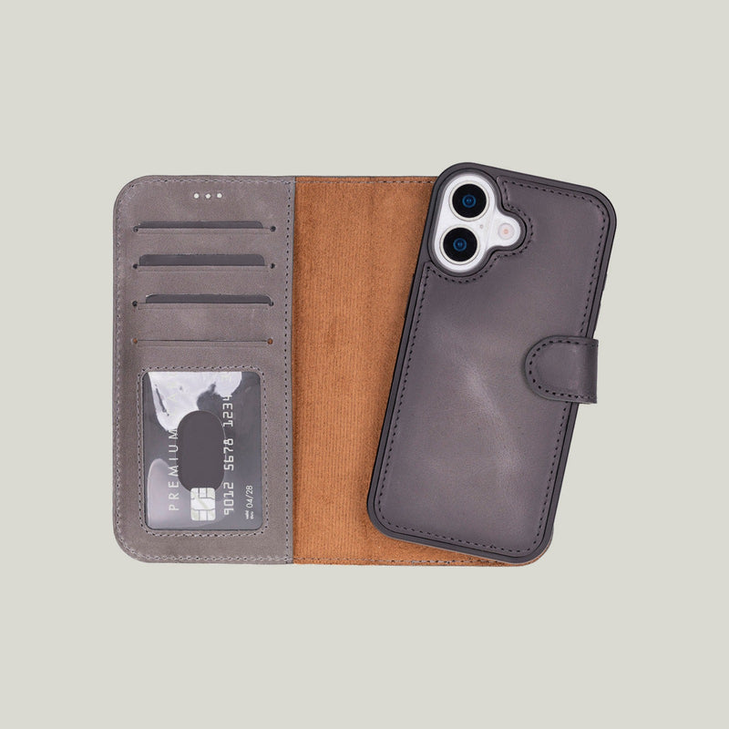 Duo Deri Cüzdan Kılıf — iPhone 17